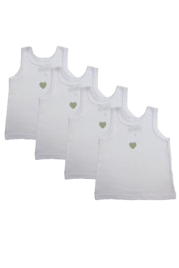 Covery Girl Undershirt 4pk Style # s4533